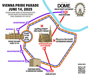 vienna pride2025map